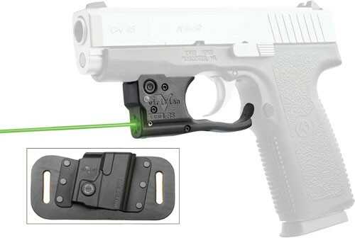 Viridian Laser Reactor 5 Green Sight With ECR Holster For Kahr .45 ACP Polymer Framed Pistols Md: R5PM45