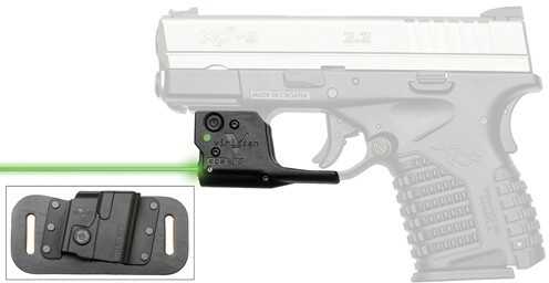 Viridian Laser Reactor 5 Green With Enhanced Combat Readiness Holster Springfield XDS Md: R5XDS