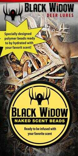 Black Widow Deer LURES Naked Scent BEADS 2Oz