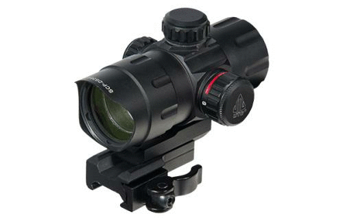 Leapers UTG 4.2" ITA Red/Green T-Dot with QD Mount, Riser Adaptor Md: SCPDS3840TDQ