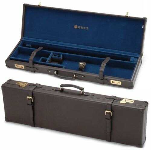 Beretta Luggage Case For Over/Under Shotguns, Leather Brown Md: SVPD104