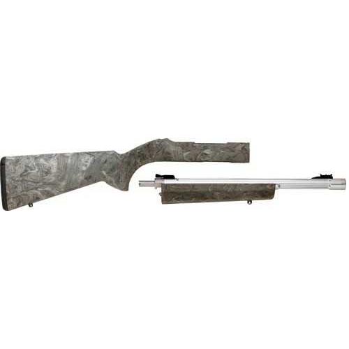 TACSOL 10/22® Takedown Combo Hogue Silver Bbl/Green Stock
