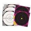The Shoot-N-See Combo Kit Comes With (3) 12" White/Black "X" bull's-Eye Targets And (2) 12" Pink bull's-Eye Targets.