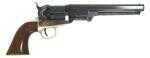 Cimarron 1851 Navy Oval Percussion Revolver .36 Cal 7.5" Barrel Case Hardened Walnut Grip Standard Blue Finish CA000