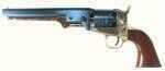 Cimarron 1851 .36 Caliber Navy Black Powder Percussion Revolver, Oval Trigger Guard 7.5" Barrel, Charcoal Blue Finish
