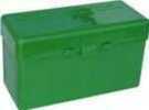 MTM Case-Gard Rm6010 Ammo Box Flip-Top For .243/.308 Win/.220 Swift Green Polypropylene 60Rd