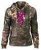 Browning Wasatch Performance Hoodie Mossy Oak/ Break Up Country/pink Size-small