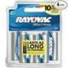 Manufacturer: Ray O Vac Model: 814-4F  Dependable power wherever you need it. Rayovac alkaline batteries last as long as Energizer® Max® and cost less, providing unbeatable value. This mercury-free fo...
