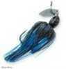 Z-Man Fishing Products Project Z Chatterbait 1/2 Ounce Lure, Black/Blue Md: CB-PZ12-08