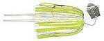 Z-Man Fishing Products Chatter Bait 1/2 Ounce Chartreuse/White Lure, Md: CB12-16
