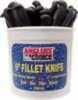 Anglers Choice 6" Fillet Knife Pop Bucket 48Piece