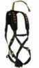 Safety harness is sized to fit with no extra bulk for superior comfort. Constructed of light weight padded nylon, weighing only 2 lbs. Has a flexible tether for 360 degrees of movement. Features stand...