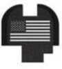 Bastion American Flag Slide Back Plate Black and White Fits Springfield XDS BASXD-SLD-BW-USAFLG
