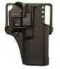 BLACKHAWK! SERPA CQC Concealment Holster with Belt and Paddle Attachment Fits Glock 43 Right Hand Matte 410568BK-R