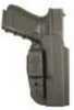 Desantis Gunhide 137KJ5EZ0 Slim-Tuk Black Kydex IWB S&W M&P Shield 45 Ambidextrous Hand