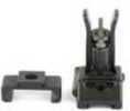 Griffin Armament M2 Folding Front Sight Includes 12 O'Clock Bases Fits Picatinny Matte Finish GAM2F