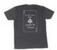 Spikes Tactical Crusade Ace Of Spades Tee Shirt Large Charcoal SGT1070-L