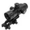 Leapers Inc. - UTG AccuShot Compact Prismatic Rifle Scope 4X32 T4 36-Color Circle Dot TS Platform EZ-TAP IE Illumination