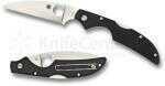 Spyderco Kiwi 4 G-10 Black Plain Edge Knife 2.94" Blade Md: C178GP4