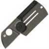Spyderco 1.23" Black Dog Tag Folding Knife Md:C188ALTIBBKP