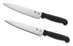 Spyderco- Kitchen Utility Knife 6" PlainEdge Md: K04PBK