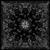 The ZANheadgear Cotton Black Paisley Bandanna Is a Medium Weight 100% Cotton That Is Pre-Washed , So It Won't Fade after Use. These BAndannas Feature Exclusive ZANheadgear designs. The edges Of Our Ba...