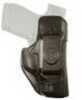 DeSantis Gunhide 127Bax7Z0 Inside Heat IWB Black Leather Belt Clip Fits S&W M&P Shield 9/40 Right Hand
