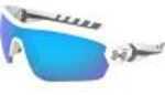 Under Armour Rival Men's Baseball Sunglasses (Satin White/Blue)Md: 8600090-110961