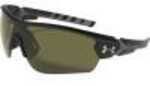 Under Armour Rival Multiflection Baseball Sunglasses (Satin Black) Md: 8600090-010931