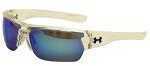 Under Armour Men's Big Shot Sunglasses (Shiny Crystal Clear) Md: 8600085-141561