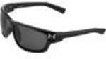 Under Armour Hook'd Storm Sunglasses Polarized Satin Black Md: 8630078-010908