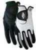 Zero Friction Mens Distance Pro GPS Golf Glove Pair, Right Hand Black & White Md: GL20011