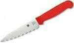 Spyderco 4" Paring Knife Red