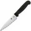 Spyderco 4" Paring Knife Black