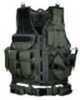Leapers Tactical Vest Has Four Deluxe Adjustable Rifle Mag Pouches, One Deluxe Universal Cross-Draw Holster…see for more details.