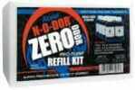 Refill only for the ZERO Pro Pump Kit, Pro Pump Kit or Pet Clean-Up Kit includes 4 bottles of "A" and 4 bottles of "B" mix. This makes over a gallon of ZERO N-O-DOR Oxidizer….See More Details