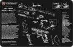 TekMat Armorers Bench Mat 11" x 17" S&W M&P Shield Black