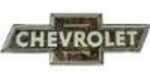 Open Road Brands Die Cut Emb Tin Sign Camo Chevrolet Bowtie