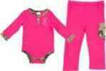 Browning BABY'S Body Suit/PANTS Set 12-Month Fuchsia/MO-Country