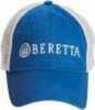 Beretta Cap W/Beretta Logo Cotton Mesh Back Blue Md: BC052016600574