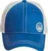 Beretta Cap Trucker W/Offset Logo Cotton Mesh Back Blue Md: BC072016600574