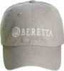 Beretta Cap Logo Cotton Twill Navy Grey Md: BC082091440908