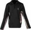 BG YOUTH'S L.Sleeve Pullover Medium Black/Camo