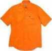Beretta Shooting Shirt Small Short Sleeve Cotton Orange Md: LU20756125S