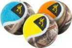 Browning Tennis Ball 3-Pack MO BLADES Gold,Yellow,Teal