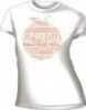 Real Tree WOMEN'S T-Shirt "Georgia Peach" X-Large Fitted White