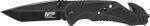The Smith & Wesson M&P Liner Lock Folding Knife Is Made With a High Carbon Stainless Steel Tanto Blade With Ambidextrous Thumb knobs, Thumb Ramp jimping And Index Flipper. Its Black G-10 Handle Comes ...