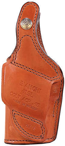 Bianchi 19L Thumbsnap Hip Holster 1911s Size 19 RH Leather Tan Md: 17632