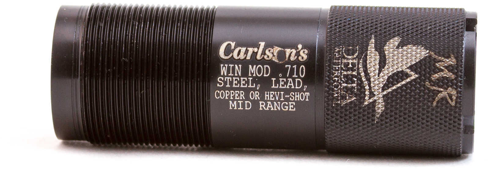 Carlson's Extended 12 Gauge Steel Shot Choke Tube Mid Range, Fits: Winchester/Weatherby Md: 07474