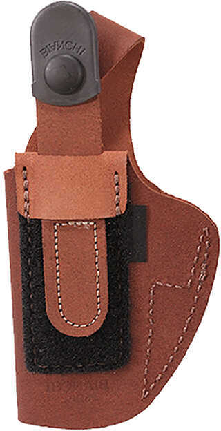 Bianchi 6D Deluxe Waistband Holster Natural Suede, Size 08, Right Hand Md: 19032